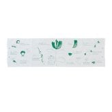 pom かぞくのおまもり雑貨 「もしものときに役立つてぬぐい」| 34×120cm 防犯 災害 震災 地震 防災グッズ 緊急 救急 応急処置 アウトドア 可愛い おしゃれ 子ども 赤ちゃん おむつ 手ぬぐい 目隠し 頭巾 三角巾
