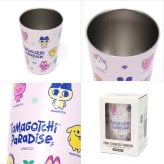たまごっち 2WAY 真空二重タンブラー 450ml 定形外 送料無料 タンブラー 保温保冷 真空二重構造 ドリンクホルダー ステンレスタンブラー コップ テイクアウト 結露防止