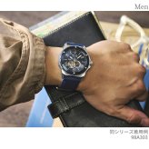 アウトレット ブローバ マリンスター 自動巻き 腕時計 ブランド メンズ オープンハート BULOVA 98A303 アナログ ネイビー