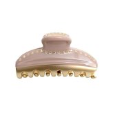 アレクサンドルドゥパリ ALEXANDRE DE PARIS ヘアクリップ ヘアアクセサリー VENDOME ICCM-15571-16S5-BEIGE-3053 ベージュ ゴールド