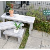 チェア 椅子 ホワイトスツール風花台 中サイズ YT-6052 送料無料 収納 木製 北欧 キャスター ボックス 丸いす 丸イス