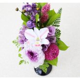 お供え 仏壇 仏花 四十九日 御供 仏花 法事 亡くなった お悔み花 プリザーブドフラワー 仏壇用 お供え 花 千珠 【花瓶は含まれません】 お悔やみ 法事 仏壇 枯れない花  法要 供養 ご進物 贈り物 1周忌 3回忌 7回忌
