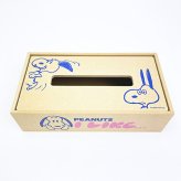 スヌーピー ティッシュケース (アイライク) 日本製 SNOOPY