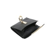 フェラガモ FERRAGAMO 二つ折り財布 二折財布 22C-877-0673998 ガンチーニ レディース ウォレット ブラック