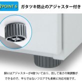 デスク チェア オフィス オフィスワゴン スチール脇机 脇机 サイドワゴン ファイルワゴンインテリア 収納 オールロック 新生活