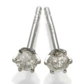 ピアス ダイヤモンド 0.1ct 純プラチナ レディース 一粒 Pt999 ダイヤ ジュエリー アクセサリー 誕生石 ギフト プレゼント お祝い シンプル おしゃれ