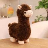 アルパカ ぬいぐるみ リアル 動物 アニマル ふわふわ かわいい 置物 インテリア 子供 おもちゃ ごっこ遊び 誕生日 プレゼント ギフト 癒し