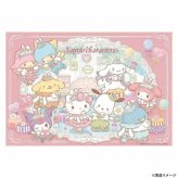 サンリオ ジグソーパズル 300ピース おそろいコーデ 300-023 キャラクター パズル ハローキティ マイメロディ シナモロール 子供 大人 知育 玩具 ギフト プレゼント サンリオ正規ライセンス品