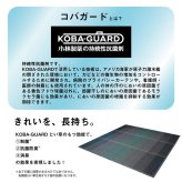 夏ラグ 夏用カーペット ラグ 小林製薬 持続性抗菌剤 KOBA-GUARD 制菌 抗菌防臭 滑り止め ウレタン 不織布 夏 い草 グラデーション 約190×190cm
