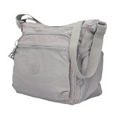 キプリング ショルダーバッグ レディース ブランド Kipling ギャビー ロゴ ワンポイント 無地 K15255-89L Grey Gris グレー