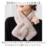 フェイクファー 通販 エコファー ミニマフラー 差し込みマフラー ファーマフラー 防寒マフラー ネックウォーマー スヌード 襟巻き首巻き 暖かいあったか 防寒寒さ対策 通勤通学用 大人可愛い きれいめ上品 贈り物 ギフト 簡単装着