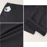 パンツスーツ レディース 大きいサイズ 通販 セットアップ 上下セット 上下 2点セット テーラードジャケット ダブルボタン ロングパンツ ストレッチ ぽっちゃり 体型カバー ゆったり ビジネス 通勤 リクルート 就活 ママスーツ フォーマル セレモニー