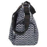 キプリング ショルダーバッグ レディース ブランド Kipling ギャビー S ロゴ ワンポイント 総柄 KI3759-DD2 Signature Print 黒