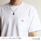 ステンレス ラピスラズリ ペンダントネックレス ストーンネックレス 小ぶり シンプル ダブル喜平チェーン 細身 ゴールド 18KGP シルバー ブラック メタル 小さい プレート 四角 長方形 幾何学 メンズ 男性 金属アレルギー対応
