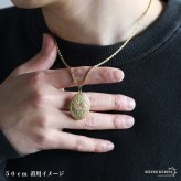 ステンレス ロケットペンダントネックレス フラワーネックレス ハワイアンネックレス ロープチェーン 50cm 60cm ゴールドネックレス 18KGP 開閉可能 写真入れ 大きめ 花 男女兼用 金属アレルギー対応