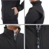 トミーヒルフィガー ゴルフ メンズ アクションプリーツ ハイブリッド中綿ジャケット TOMMY HILFIGER GOLF THMA488 秋冬モデル お誕生日祝い お祝い 記念品 お父さん 父の日 彼氏 男性 30代 40代 50代 60代  還暦祝い 敬老の日 人気プレゼント プレゼント