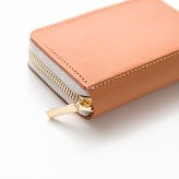 送料無料 お札が折れない コンパクトウォレット 【 Sジーンズ × シュリンクレザー 】 本革 ヌメ革 クローム革 ミニ財布 プレゼント