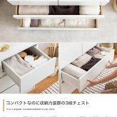 収納家具 ラック 服収納 バイカラー 収納ボックス 衣類収納 チェスト ランドリー ランドリー収納 収納ケース 二段 三段 子ども服収納 子ども用タンス リングインテリア リビング収納 お風呂場収納 脱衣所収納 引き出し 整理棚