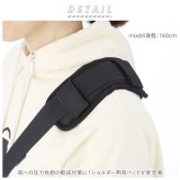 滑り止め ショルダーパッド 通販 ショルダーパット 肩パッド 肩パット ショルダーベルトカバー 肩紐 肩ひも ショルダーベルト カバー 減圧 反重力 付け替え 取り換え ビジネスバッグ PCバッグ 通勤 通学 グレー ブ