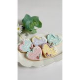 パステルケーキ風プレートクッキー お誕生日 記念日 結婚祝い 出産祝い 退職・送別 卒業・入学祝い 発表会 推し活 お礼・Thank youギフト ウェディング 周年祝い 開店・開業祝い