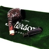 ピーターソン パイプ ジュニア ショートアップル フィッシュテール ラスティック PETERSON 喫煙具 パイプ本体 ブラウン ブラック ギフト おしゃれ メンズ プレゼント 高級 かっこいい