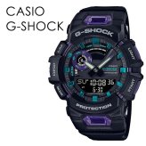 カシオ Gショック Bluetooth スポーツやトレーニングに特化したモデル GPS機能 オートラップ機能 距離計測 モバイルリンク ジーショック メンズ 腕時計 手表 アナデジ ブラック パープル CASIO G-SHOCK 成人 卒業 入学