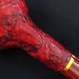 パイプ サビネリ レッド アリゲーター 喫煙具 プリンス ラスティック 9mmフィルター ブラウン パイプ本体 SAVINELLI 高級 鰐 プレゼント ギフト かっこいい おしゃれ メンズ