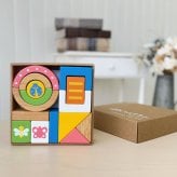 積み木 SOUNDブロックス スタンダードカラー | 誕生日プレゼント   1歳 1歳半 2歳 女の子 男の子 名入れ 誕生日 プレゼント おもちゃ 木のおもちゃ 木製玩具 木製 知育玩具 誕生日 クリスマス プレゼント 入園祝い ギフト ベビーギフト エデュテ
