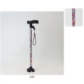 杖 レディース オシャレ 通販 レディース杖 メンズ杖 花柄ステッキ かわいい杖 軽量アルミ製 長さ調節可能 コンパクト持ち運び 敬老の日ギフト 母の日プレゼント 父の日プレゼント シニア向け ミセス向け 男女兼用 四点 持ち運び