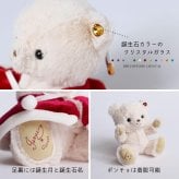 《限定15％オフ！2,980円→2,533円》 クリスマスプレゼント 彼女 【2026クリスマス限定ベア】 女性 名入れ 娘 孫 友達 テディベア くま マスコット サンタ おしゃれ マスコットキーチェーン 女の子 名前 10代 20代 ぬいぐるみ 可愛い 26クリスマスteteベア 77812