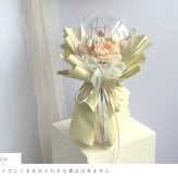 【new】 バルーンフラワー 【 ブーケタイプ / ベージュ 】 名入れギフト 枯れないお花 造花の アートフラワー 花とぬいぐるみ メッセージ入り バルーン フラワーギフト 誕生日 記念日 出産祝い 結婚祝い 結婚式 電報 歓送迎 発表会 くま ぬいぐるみ テディベア 母 父 彼女 彼氏 プレゼント 記念品