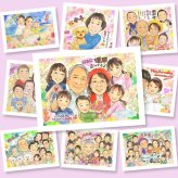 還暦の記念に、笑顔になれる似顔絵を贈ってみませんか。初めての似顔絵注文でも安心です。 還暦祝い プレゼント 似顔絵 贈り物 ギフト 手描き 名入れ 還暦 お祝い 記念 誕生日 大人数 祖母 おじいちゃん おばあちゃん 祖父 名入れ 修正無料 下書き確認 実績多数 喜ばれる かわいい 宝物 傘寿 還暦 一生もの 長寿 百寿祝い クリスマス 二次会 古希祝い 結婚祝い ウェディングギフト 卒寿祝い