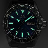 オリエント スポーツ マコ 自動巻き 腕時計 ブランド メンズ ORIENT SPORTS RN-AA0824L アナログ ブルー