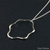 服の上からかぶれるロングネックレス　シルバー９２５ アート　チェーン　６０ｃｍ　雲　CLOUD　シルバーネックレス　ペンダント　レディース　シンプル　SV925　記念日　誕生日　petit