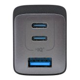 Anker 735 Charger 急速充電器 ( GaNPrime 65W ) 3ポート 折りたたみ式【PSE認証】カラー:ブラック/ ゴールド  国内モデル 新生活 外出 宿泊 旅行 避難 野外活動 出張のお供  ※急速充電器のみ