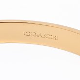 コーチ COACH バングル ブレスレット ブランドロゴ クリスタル セット ペア 2連 レディース オフホワイト ゴールド 463839GLD100 ジュエリー アクセサリー バレンタイン 送別会 誕生日 結婚祝い 結婚式 高級 父の日 母の日【スペシャルラッピング660円(別売り)】 即日発送 ファッション小物 ビジネス小物 ホワイトデー