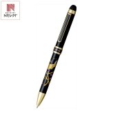 プラチナ ダブルアクション近代蒔絵 多機能ペン ホウオウ ボールペン シャープペン 文具 筆記具【北海道・沖縄県・離島 配送不可】
