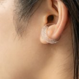 正規販売【HARIO】ハリオ イヤーカフ トゥインクル HAA-TW-EC アクセサリー ガラス 耐熱ガラス イヤカフ 女性 レディース おしゃれ 上品 母の日 カジュアル フォーマル 誕生日