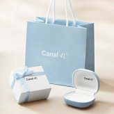 【無料ラッピング】  カナルヨンドシー Canal 4℃ ピアス K10 ホワイトゴールド ピアス ダイヤモンド シトリン レディース ブランド 正規品 新品 ギフト プレゼント 人気 おすすめ 誕生日 記念日 クリスマス 送料無料