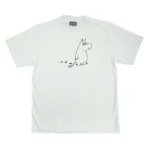 ムーミン ドライクールタッチTシャツ ホワイト アパレル MOOMIN 送料込み