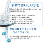 ブリタ ボトル型浄水器 アクティブ 0.6L ＋ マイクロディスク カートリッジ お徳用8個入 2点セット