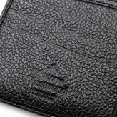ヴィヴィアンウエストウッド 財布 メンズ 二つ折り財布 Vivienne Westwood 51120008 L001J LA N401 ブラック 黒 グレインレザー 本革 小銭入れなし コンパクト オーブ ロゴ 札入れ ギフト プレゼント