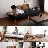 ベッド 寝具 脚付きマットレス セミダブル ウレタン 分割 抗菌 防臭 防ダニ加工済 幅120cm 本体厚み約１６cm 1年保証 マットレス付き マットレス 足元 収納 送料無料 一人暮らし