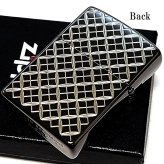 ZIPPO ライター ヘリテージ ブラック 両面加工 彫刻 ジッポ ロゴ Heritage Black 1932 おしゃれ 七宝 かっこいい 黒 ギフト プレゼント メンズ レディース