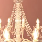 照明 ライト お手軽シャンデリア12灯（LED電球付き） 姫系 プリンセスホワイト 引掛けシーリング付き 簡単取り付け 天井 ゴージャス おしゃれ 12畳 ダイニング リビングロココ調 ヨーロピアン クラシック か 新生活