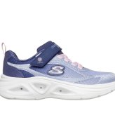 スケッチャーズ 光る靴 女の子 キッズ スニーカー SKECHERS Sライツ ソラ グロー 2.0 ダズル ステップス ノーマル幅 303729L マジックテープ 運動靴 子ども