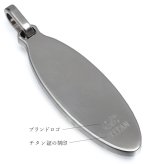 ハワイアンジュエリー ペア ペンダントトップ 金属アレルギー 対応 純チタン 刻印 無料 誕生石 オーバル Sサイズ チェーン別売りステンレスより軽く肌に優しい カップル プレゼント ハロウィン 【品番：TIP404SP】