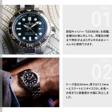 エドックス EDOX ネプチュニアン グランデ リザーブ デイト オートマティック 腕時計 メンズ 自動巻き ダイバーズウォッチ 80801-3NRM-NIR NEPTUNIAN