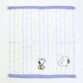 スヌーピー ウォッシュタオル (Washing) ホワイト ハンカチ 西川 日本製 SNOOPY