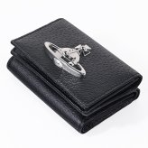 ヴィヴィアンウエストウッド Vivienne Westwood 三つ折り財布 ミニ コンパクト 小銭入れ付き ウォレット レディース ブラック 5115003YW L00F7 N401 折財布 送別会 誕生日 お中元 結婚祝い 結婚式 彼氏 息子 夫 男性 彼女 妻 女性 財布 高級 父の日 母の日【スペシャルラッピング660円(別売り)】 即日発送ファッション小物 ホワイトデー